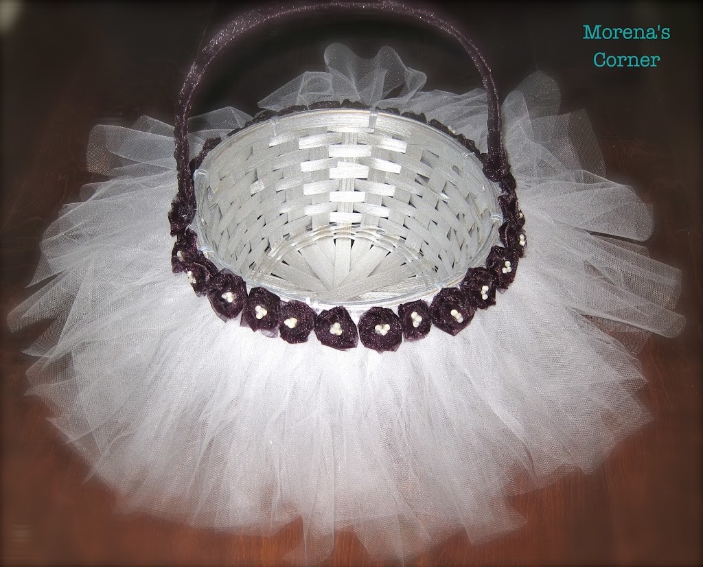 Diy Tulle Easter Basket With Dollar Store Items Morena S Corner