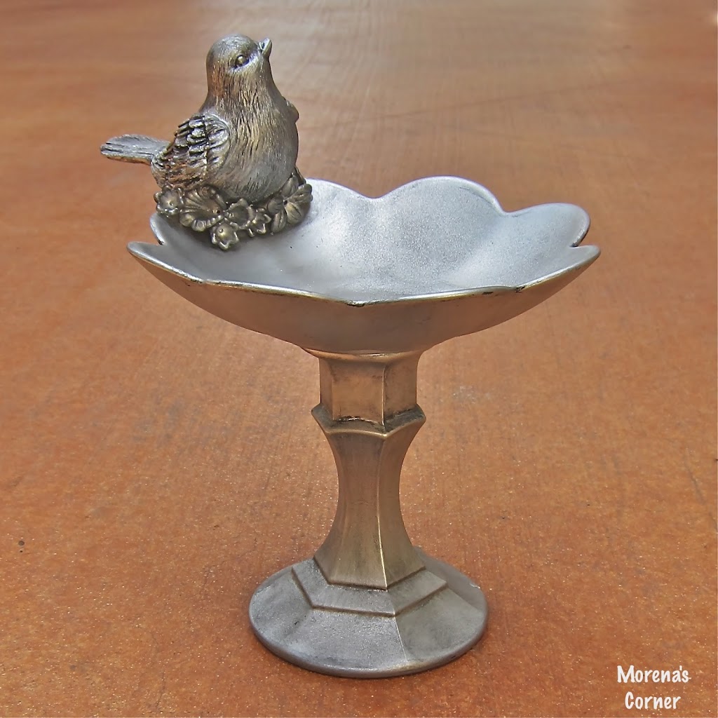 How to make a faux pewter bowl
