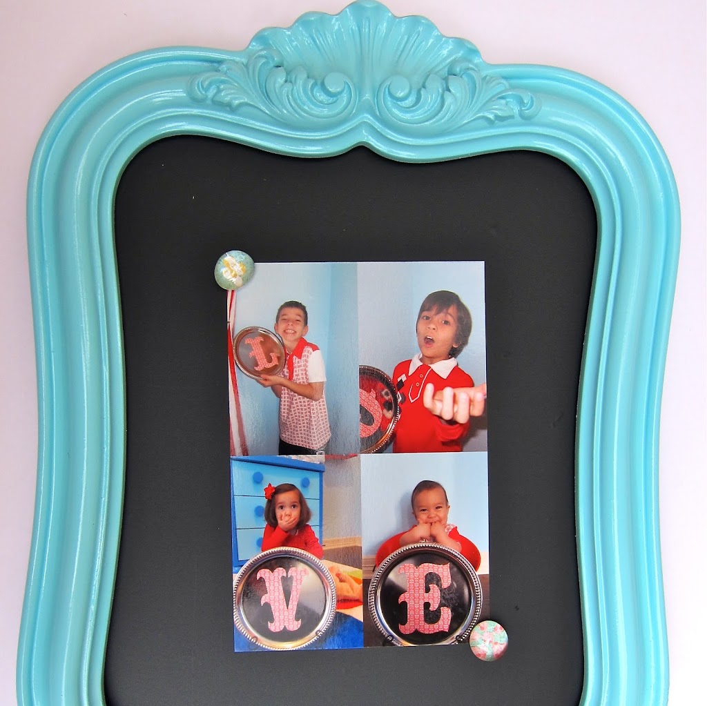 photo prop for DIY father's day gift