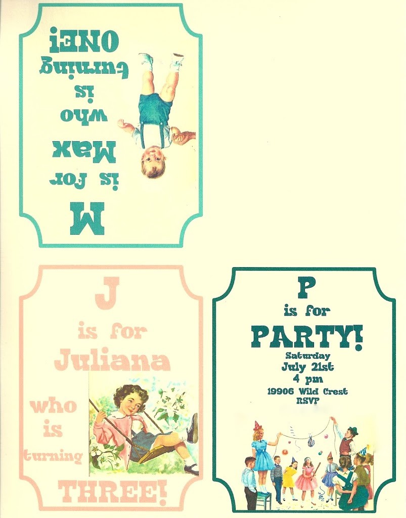 vintage-themed-birthday-party-free-printable-morena-s-corner for Free Printable Folded Birthday Invitations Vintage Themed Birthday Party Free Printable - Morena's Corner for Free Printable Folded Birthday Invitations