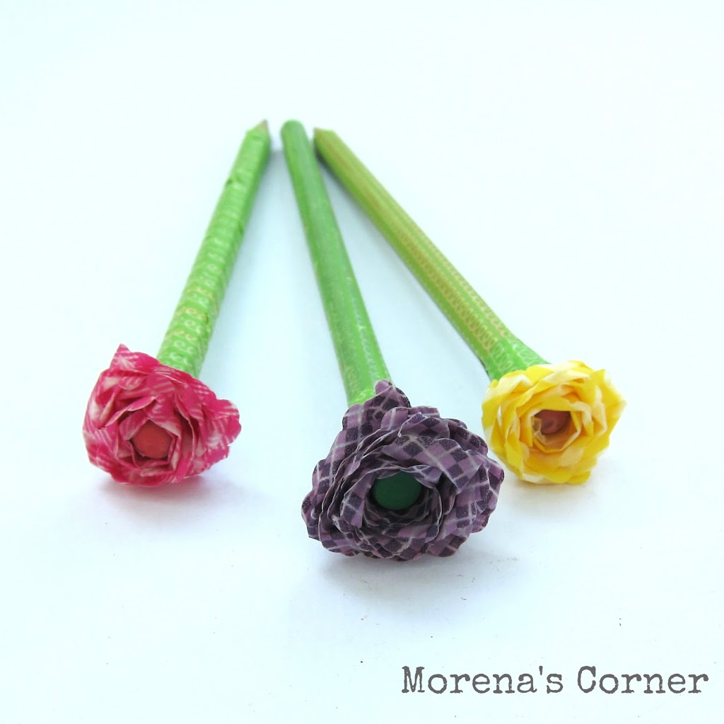 pencil-washi-flower
