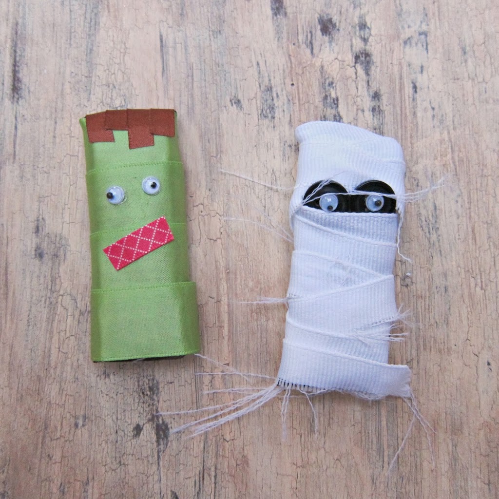 Turn candy bars into fun monster themed treats! Easy to make projects.