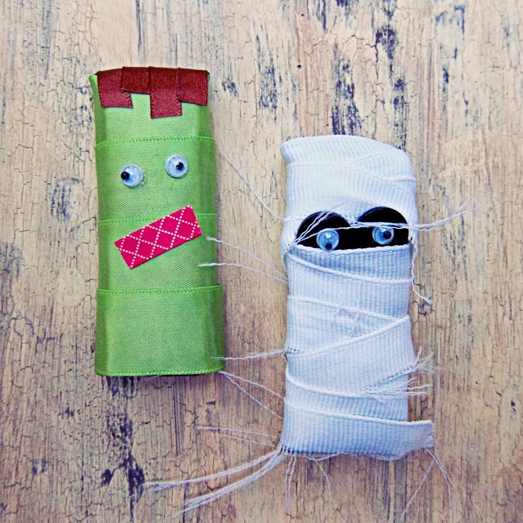 Turn candy bars into fun monster themed treats! Easy to make projects.