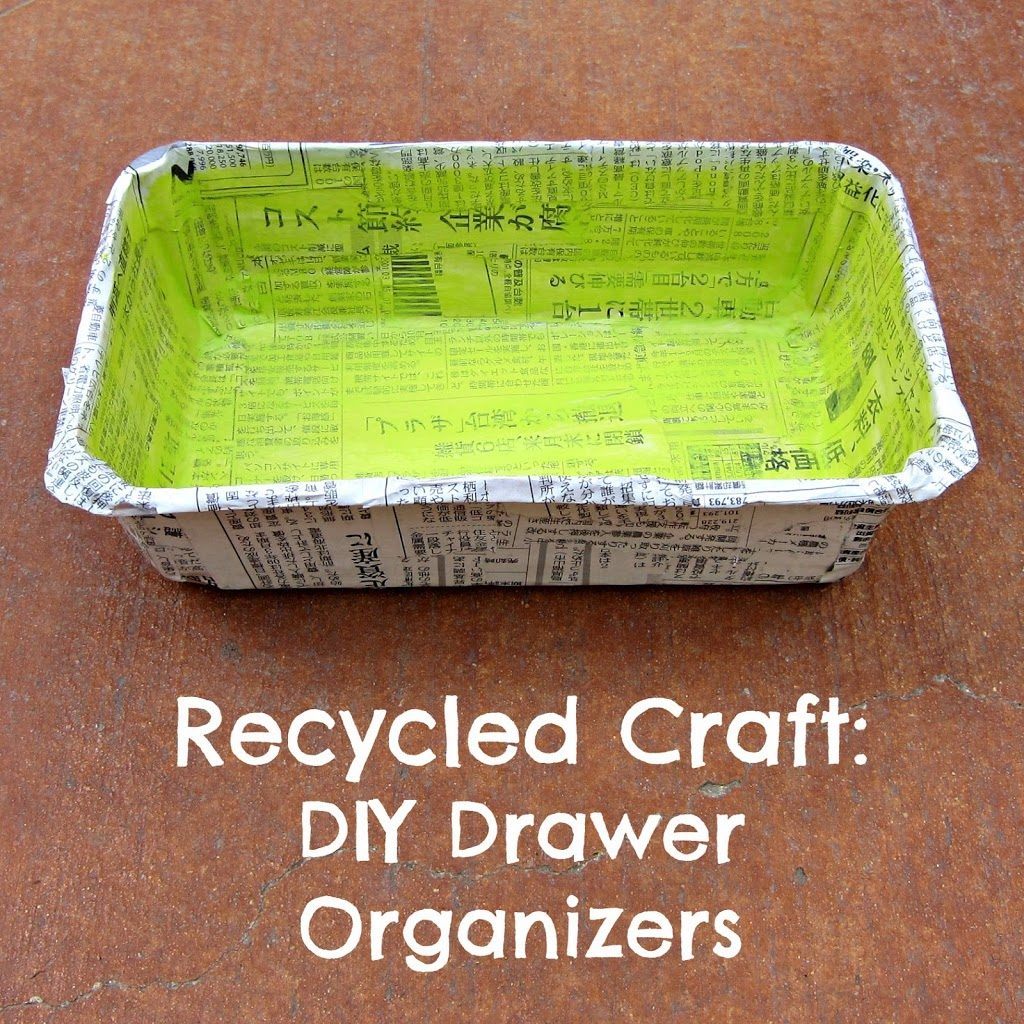 Art Supply Caddy from Recycled Items - Morena's Corner