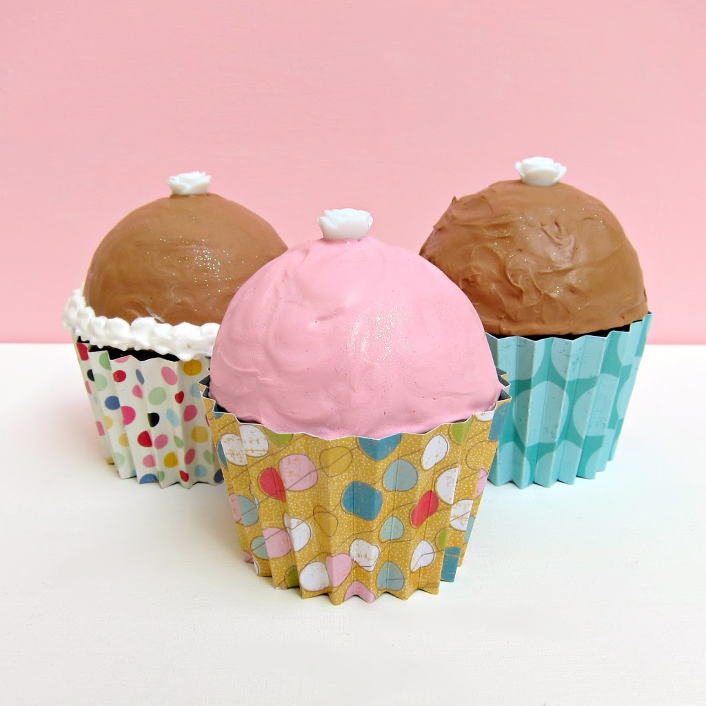 Cupcake Gift Boxes that Look Good Enough to Eat!