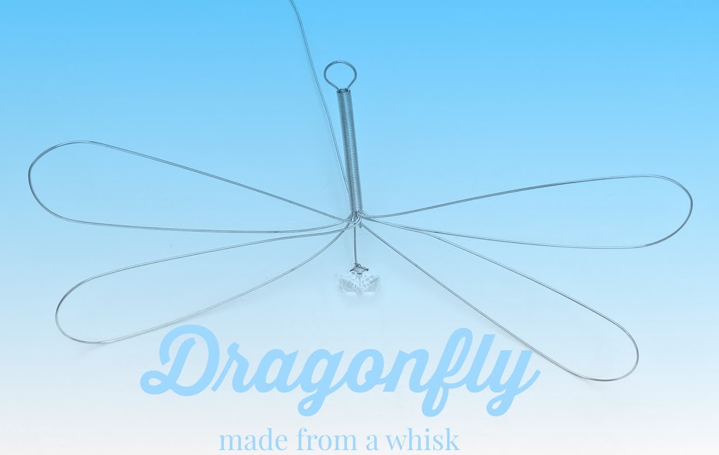 dragonfly from a whisk