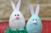 How to Make Flocked Easter Bunnies