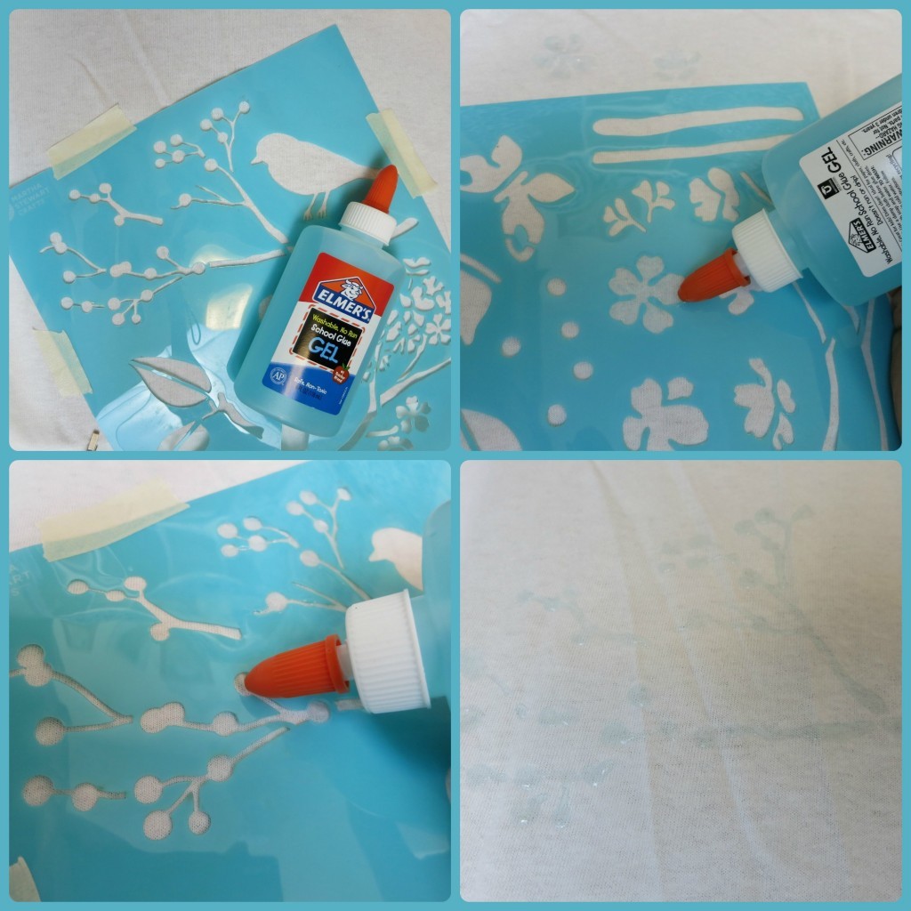 glue stencil part 1