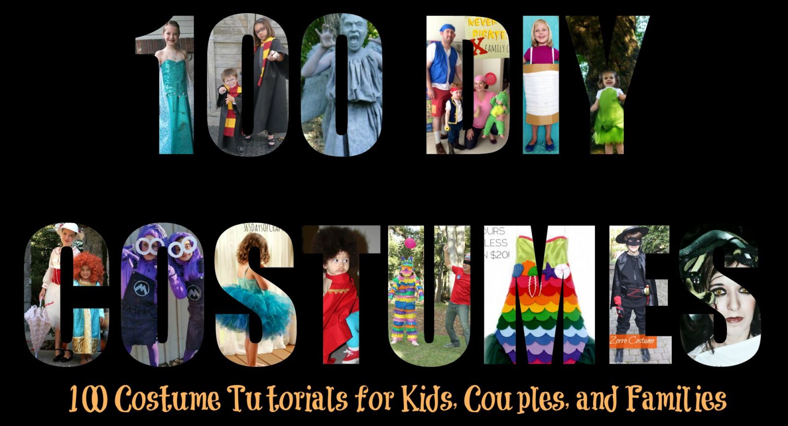 100 DIY Halloween Costume Tutorials