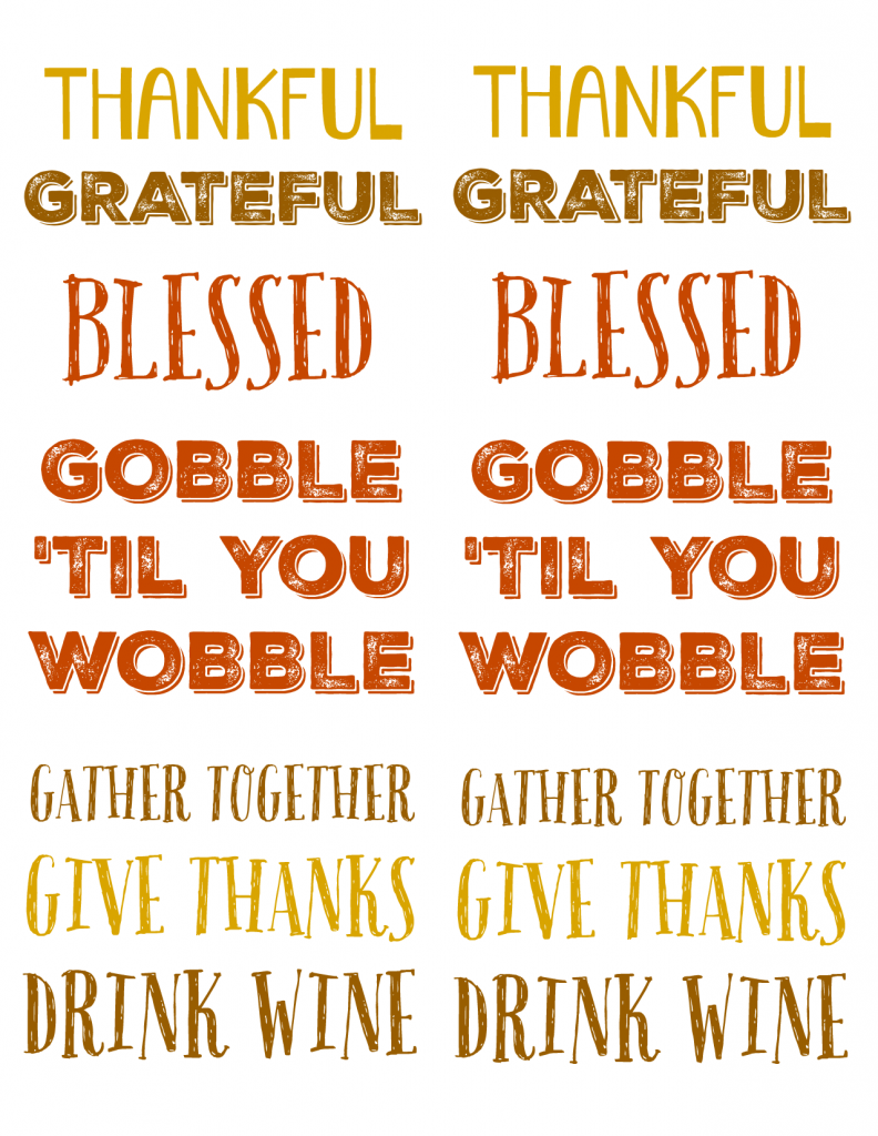 thanksgiving place setting printables
