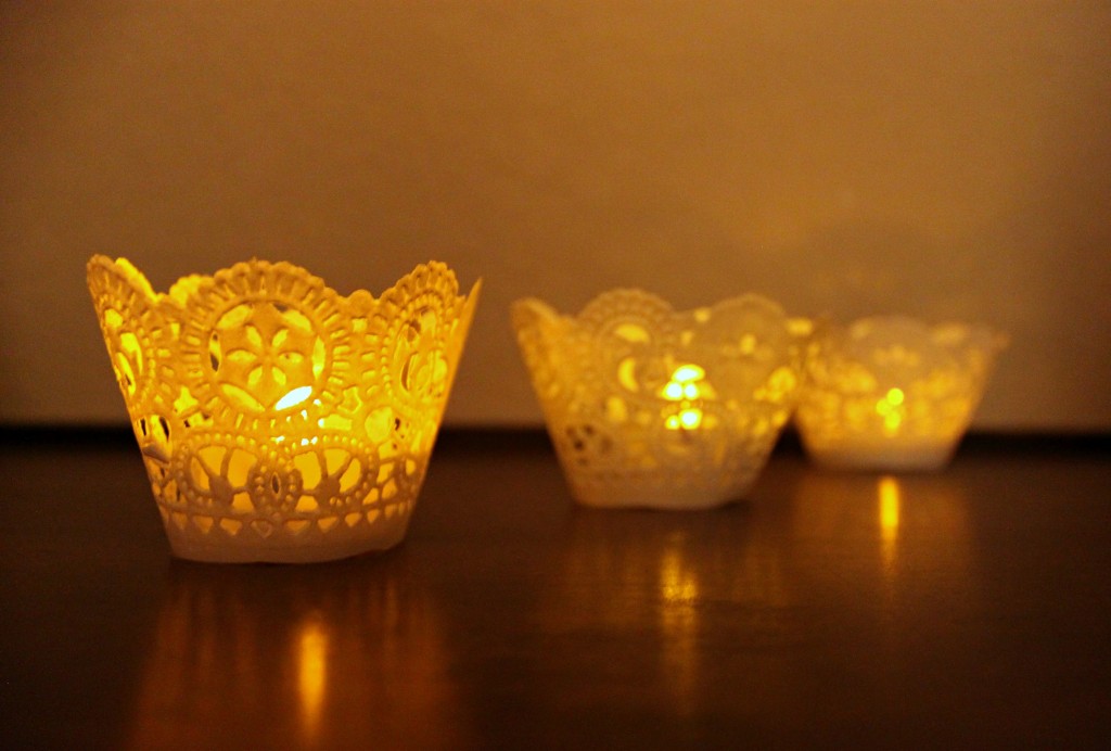 doily luminaria