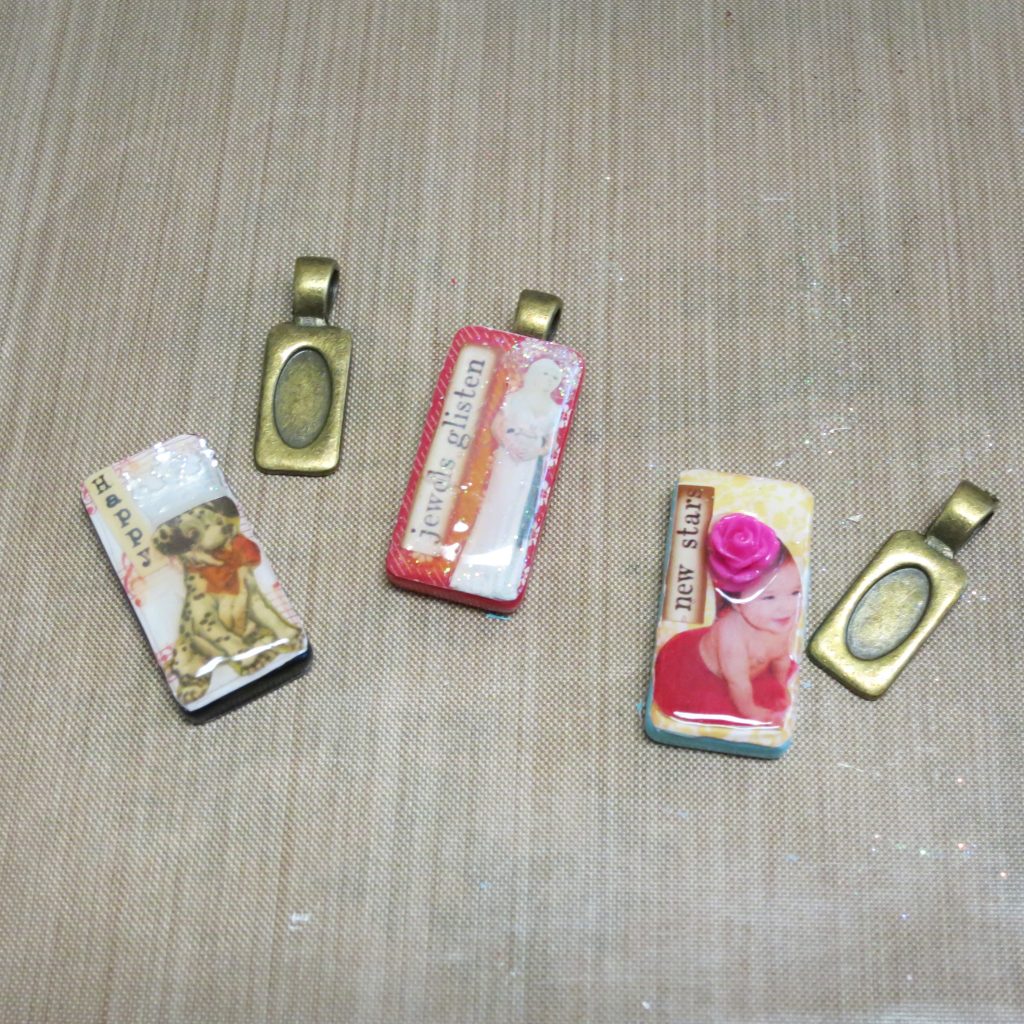 jewelry bails for domino pendant art