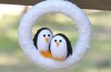 Penguin Winter Wreath Crafty Tutorial