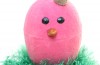 Flocked Chick DIY from Styrofoam