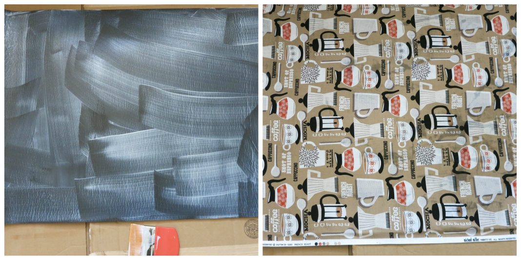 step one fabric accent rug DIY