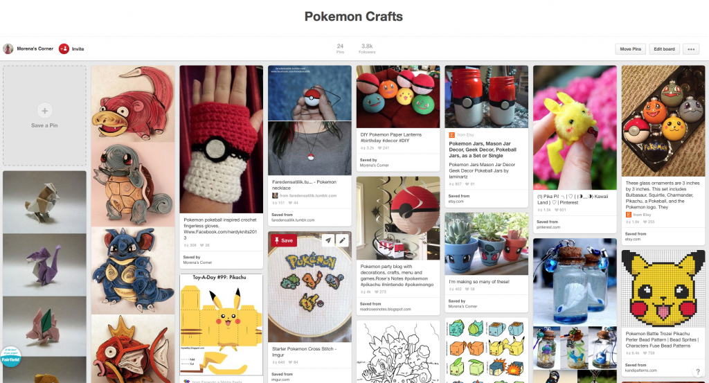 Pokemon Go! Craft Ideas