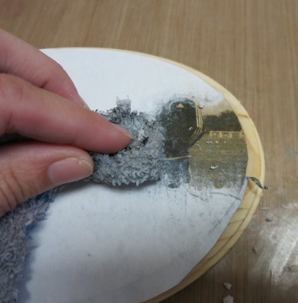 Mod Podge Photo Transfer
