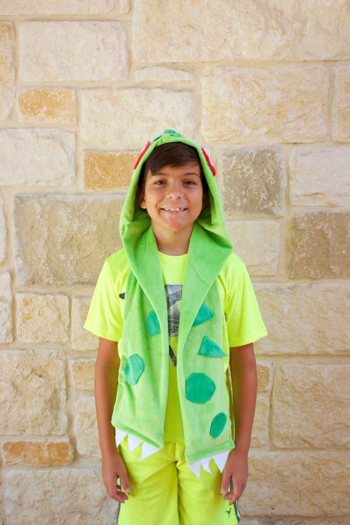 bulbasaur scarf tutorial