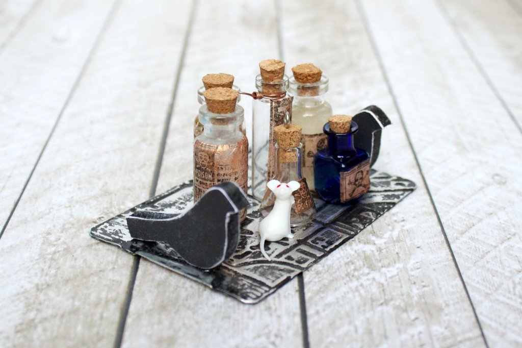 potion bottle DIY