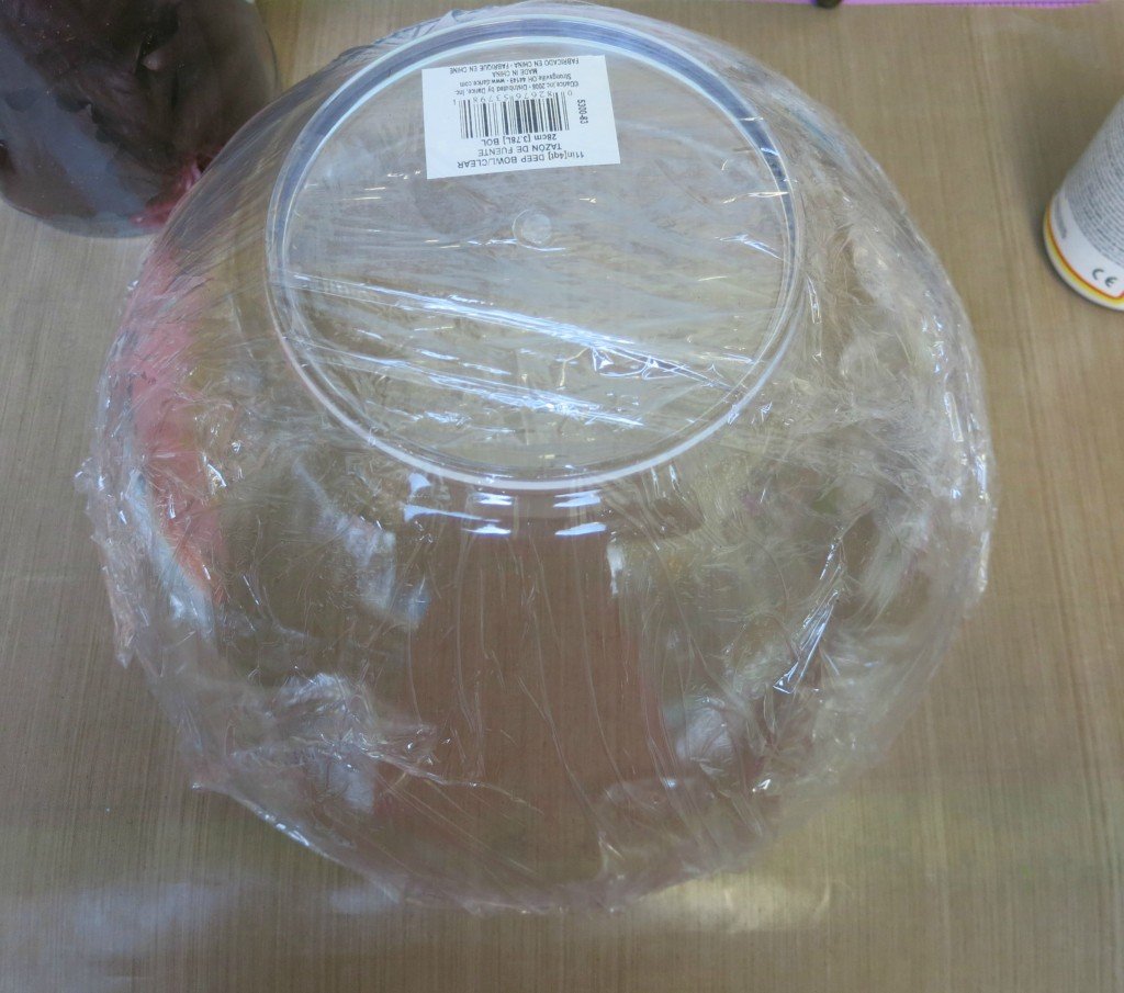 DIY leaf bowl tutorial