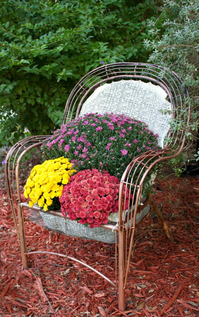 flower bed chair