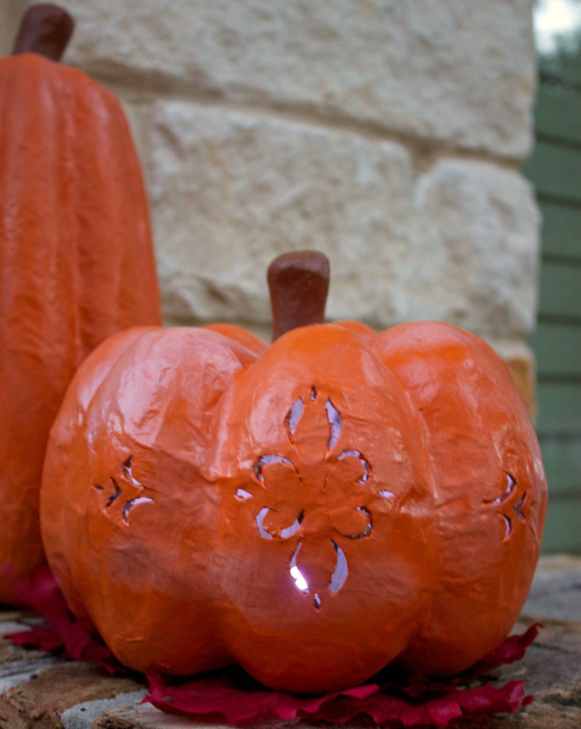 Pumpkin luminaries