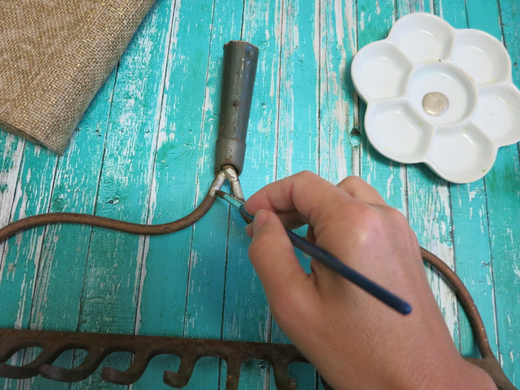 paint a rake head