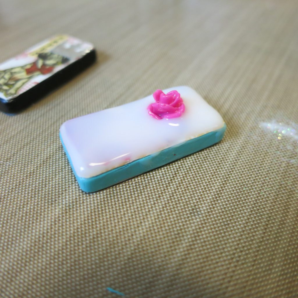 liquid glass when first applied