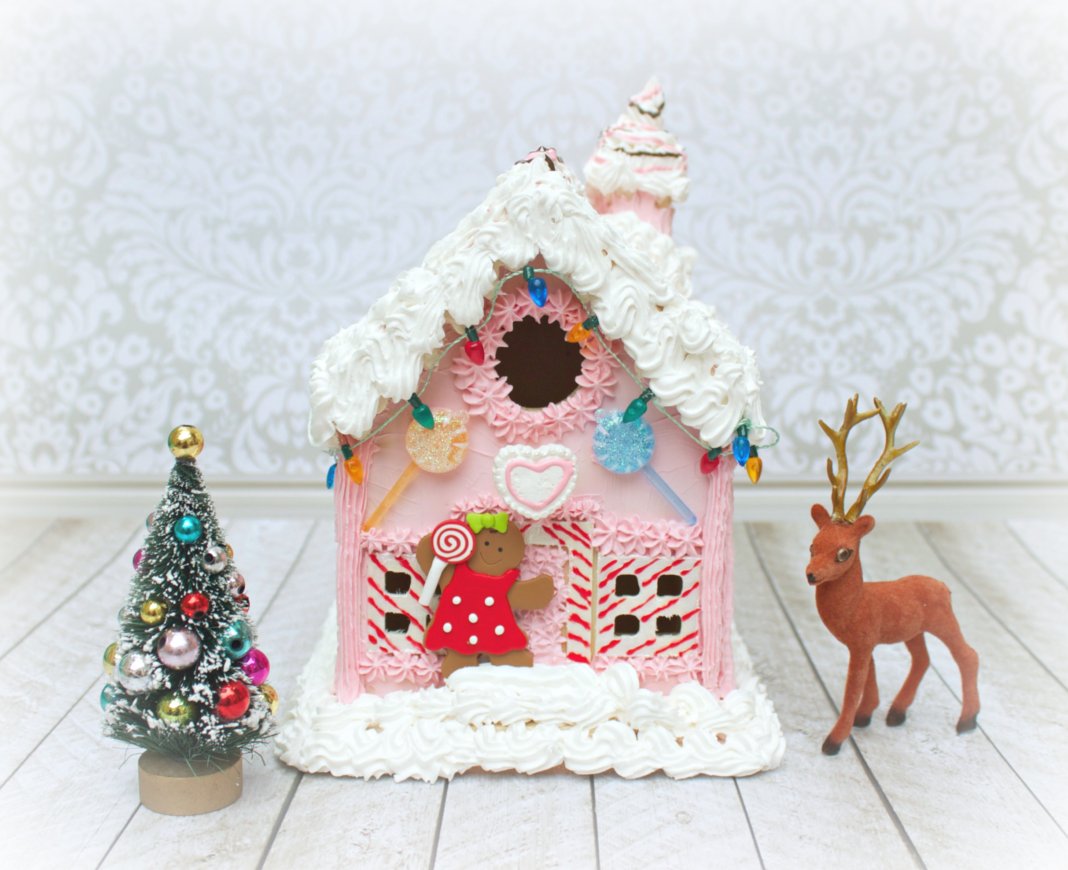 Holiday Decor:  Faux Candy House DIY