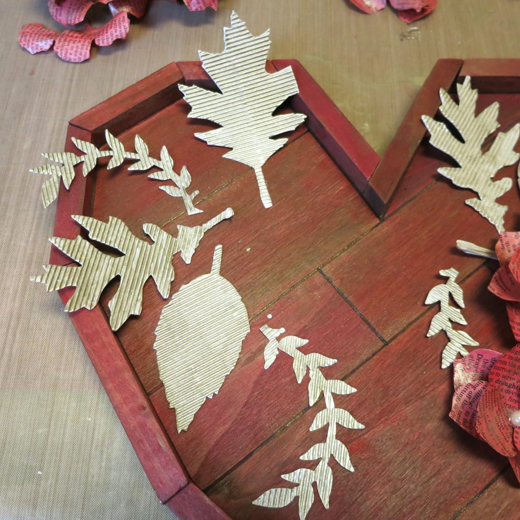 glue leaves