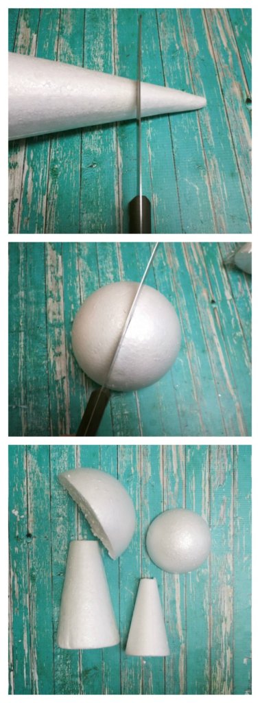 how to cut styrofoam