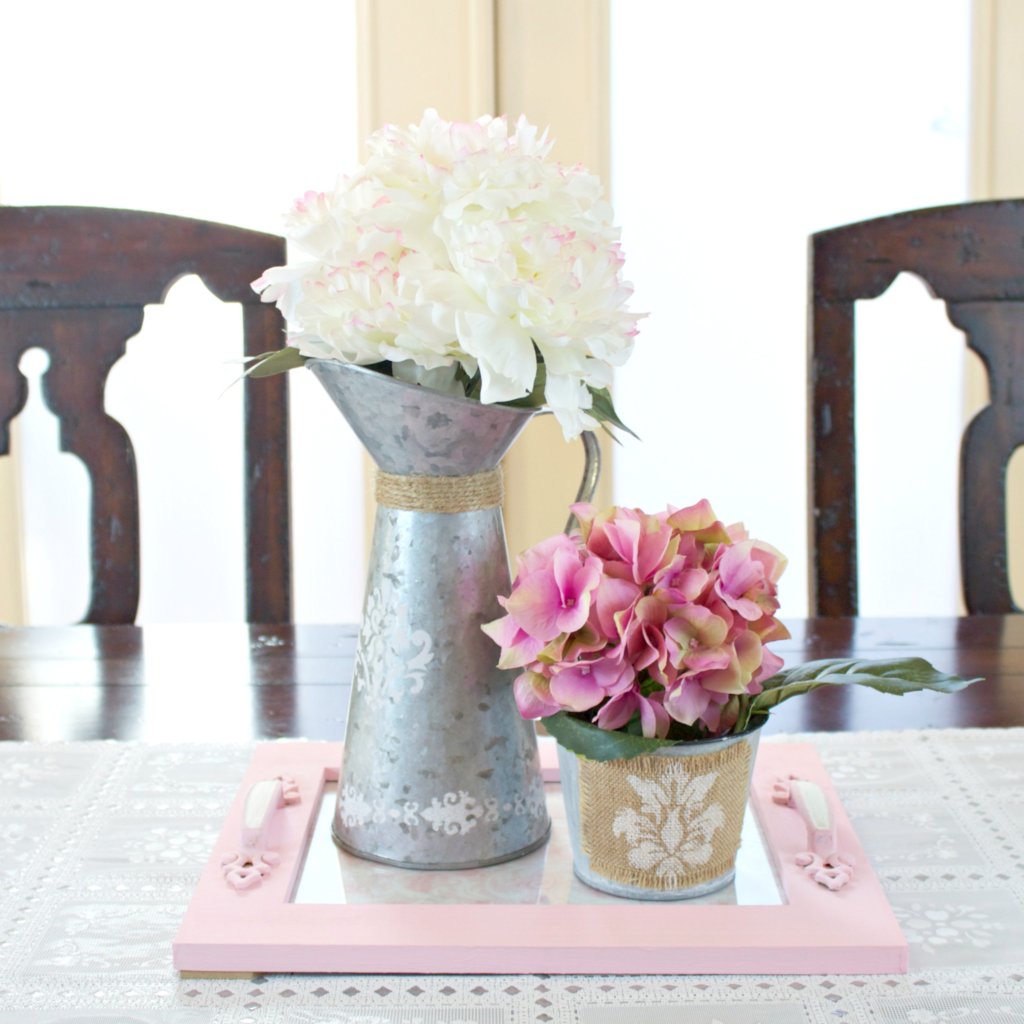 shabby chic tray
