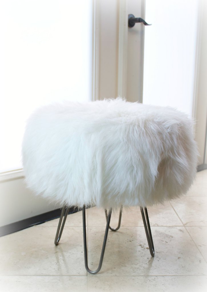 DIY MCM stool Mid Century Modern Stool Tutorial
