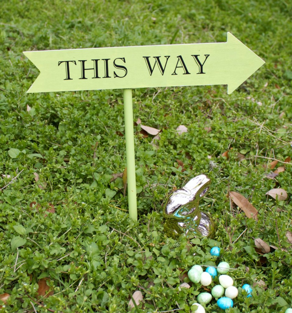 Easter Egg Hunt Signs