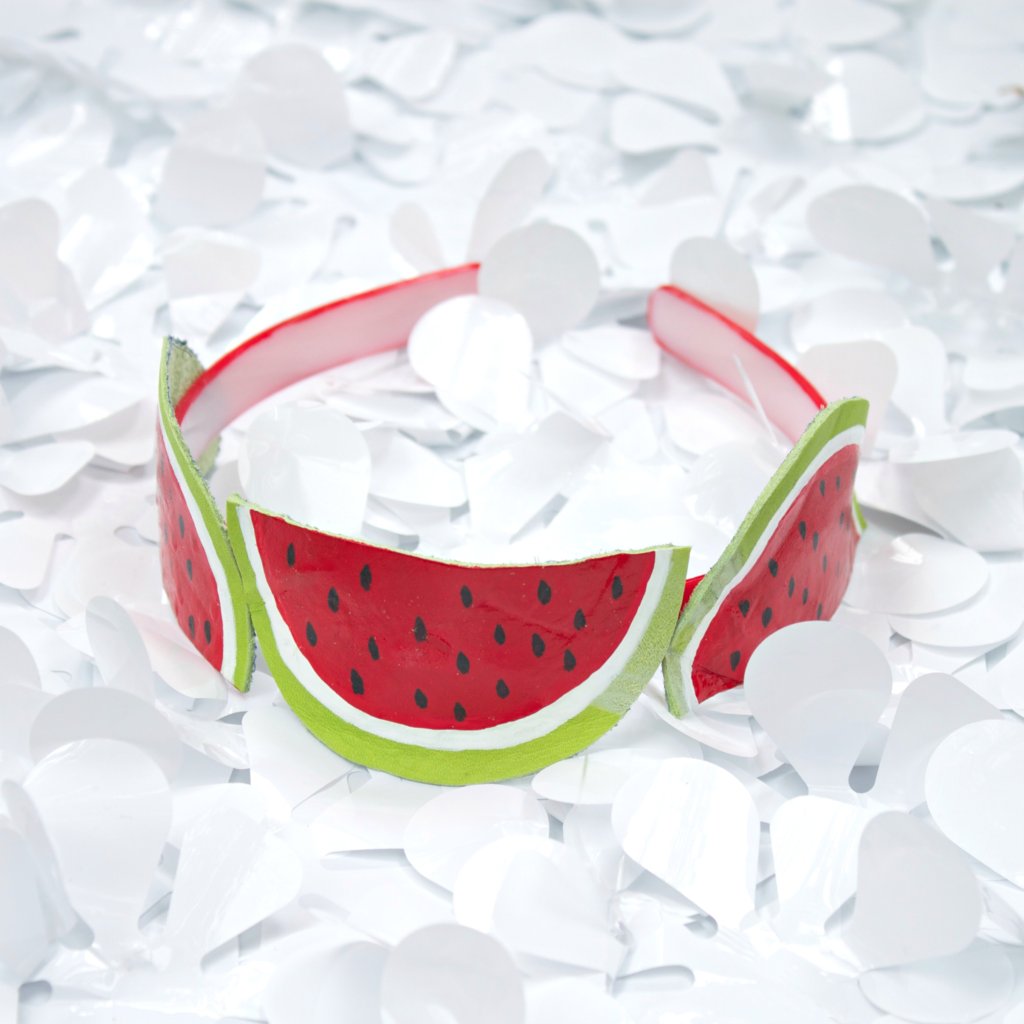 DIY watermelon Headband