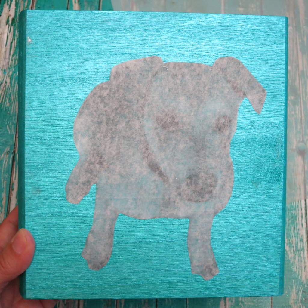 reverse image on box