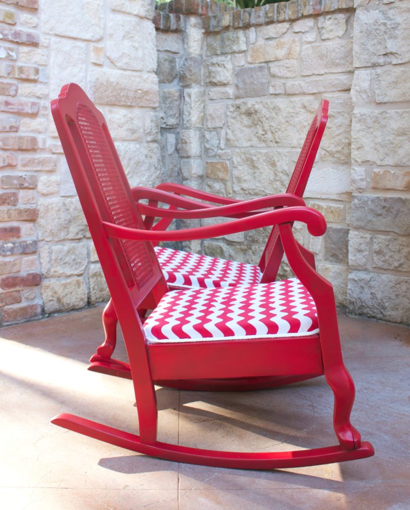 Couples Double Rocker DIY:  Conversation Chair for Summer