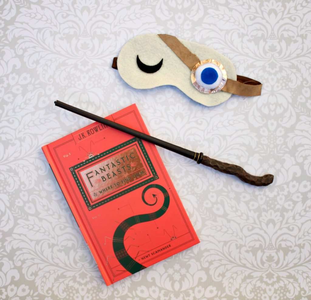 Make this Mad Eye Moody sleep mask to have an eye watching out for you while you sleep. 