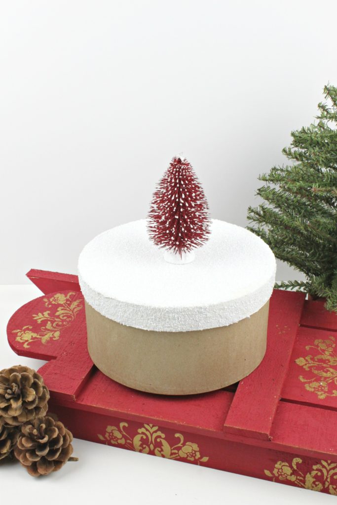 kraft container gift box DIY holiday gift wrap