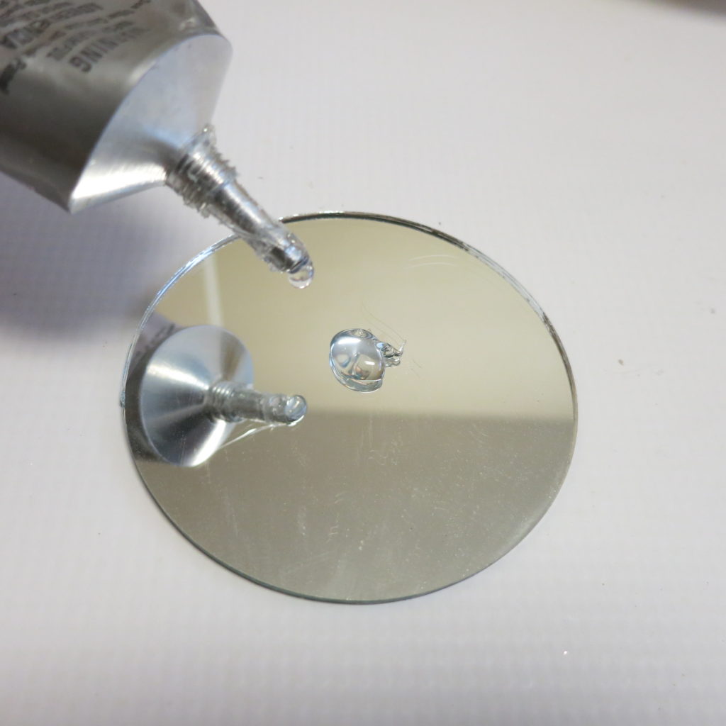 glue on