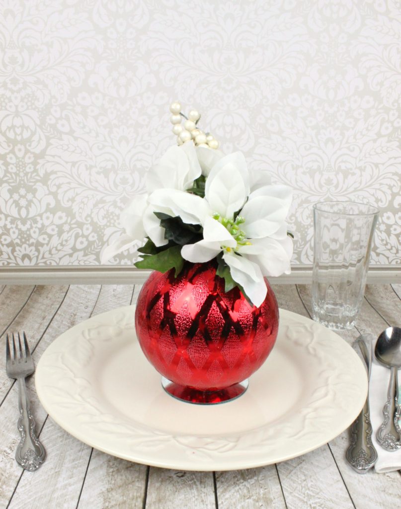 floral vase ornament