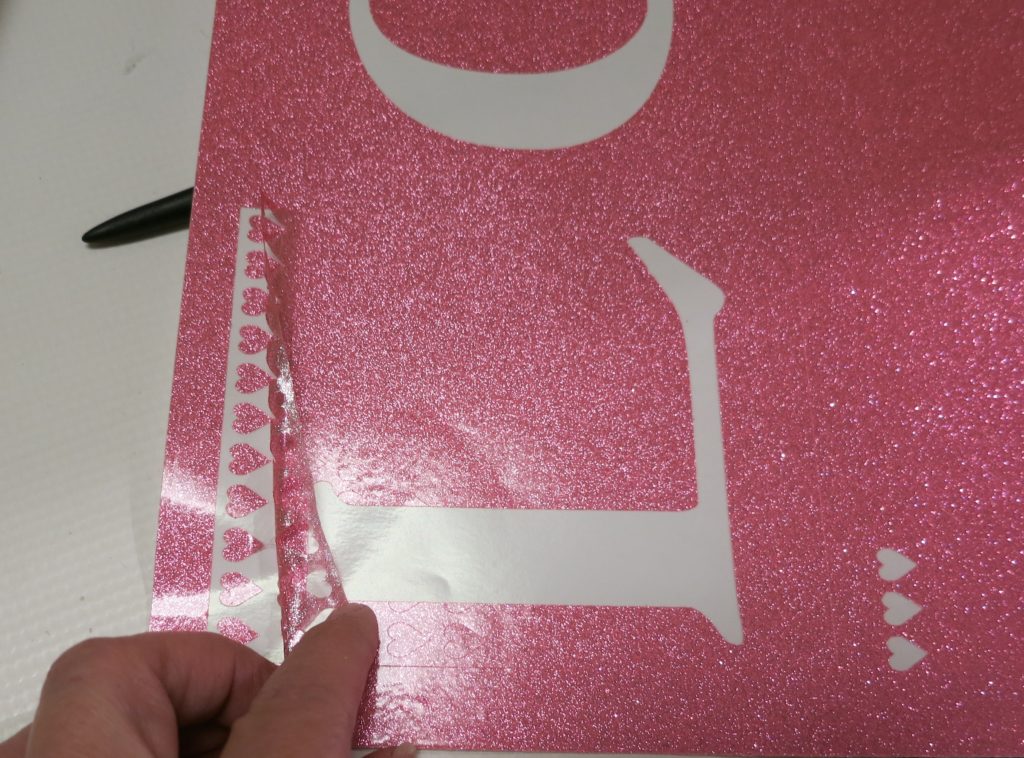 LOVE Window Sign Decor DIY for Valentine's Day