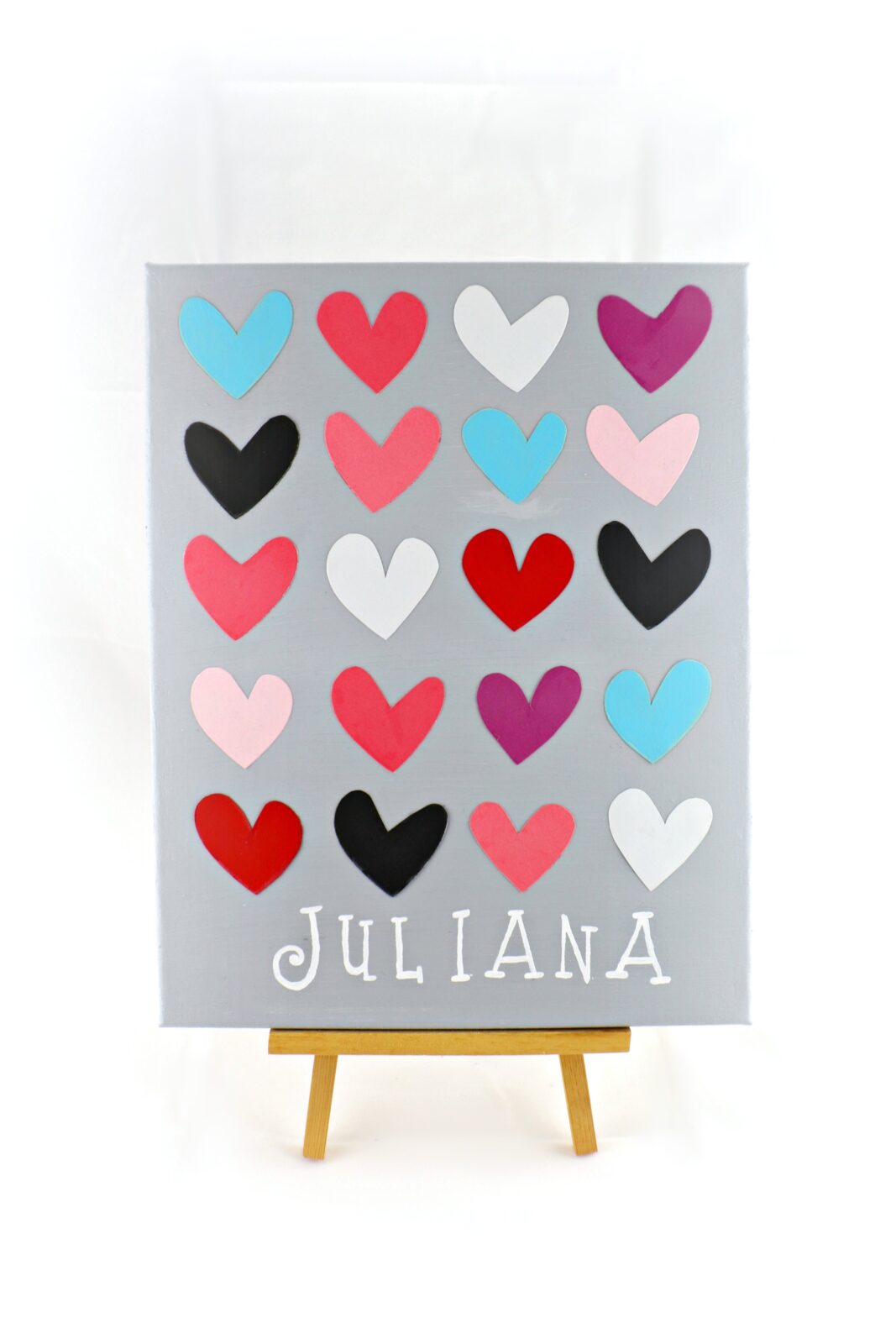 Heart Wall Art DIY: Knock Off Decor Tutorial