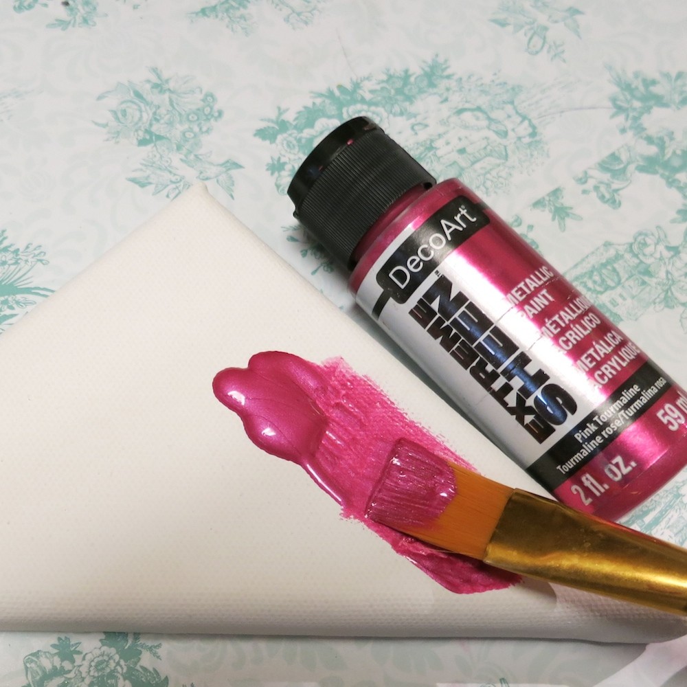 pink metallic paint