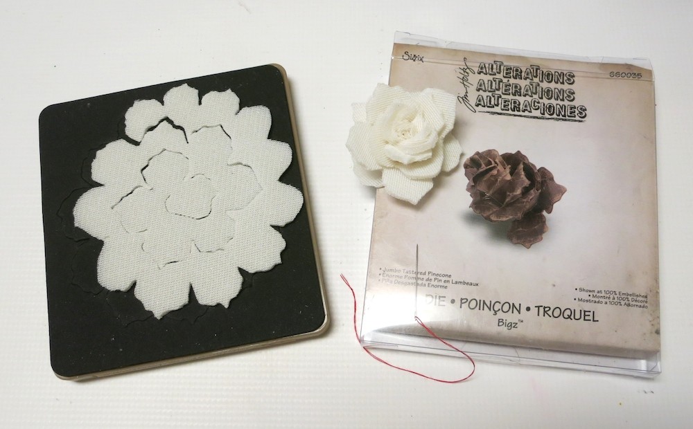 faux concrete flowers tutorial