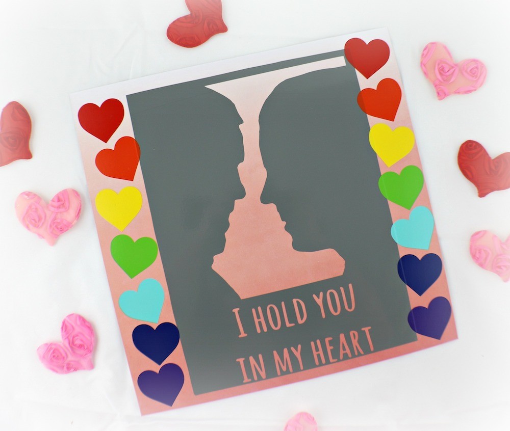 Vinyl Silhouette Scrapbook Page Tutorial