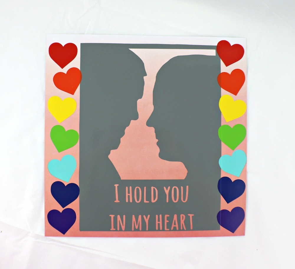 Vinyl Silhouette Scrapbook Page Tutorial