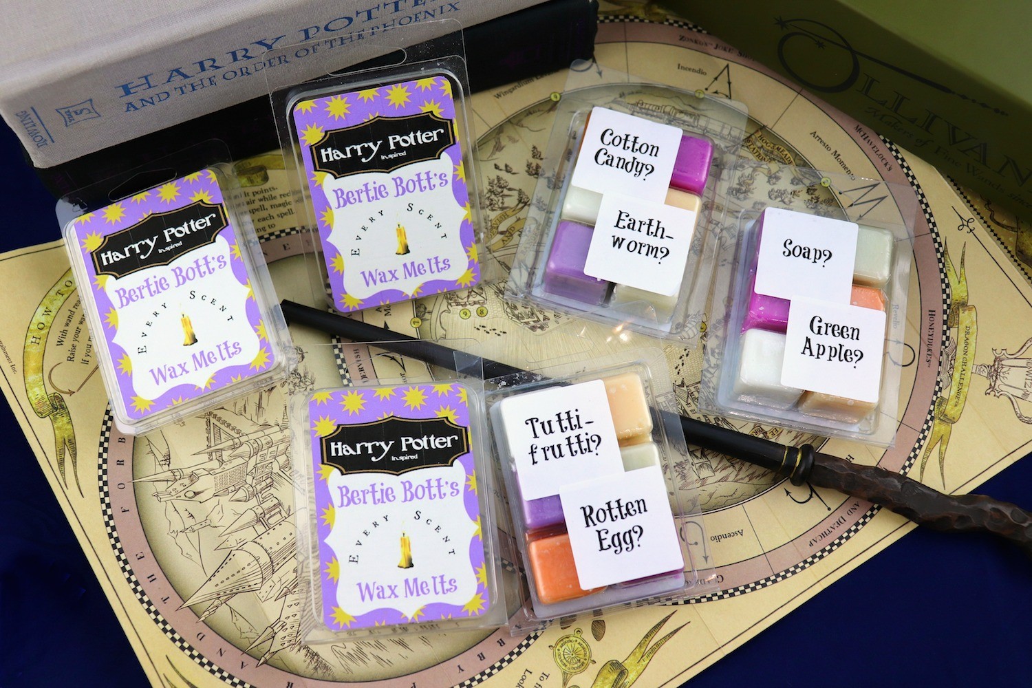 Bertie Botts Prank Every Scent Wax Melts will make your friends laugh.
