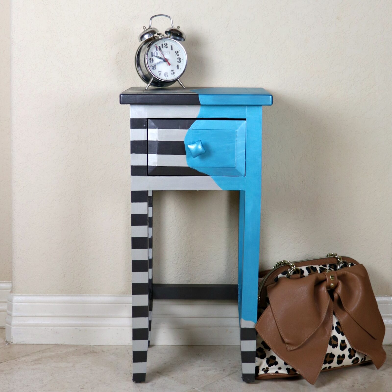 Mod Painted Nightstand DIY