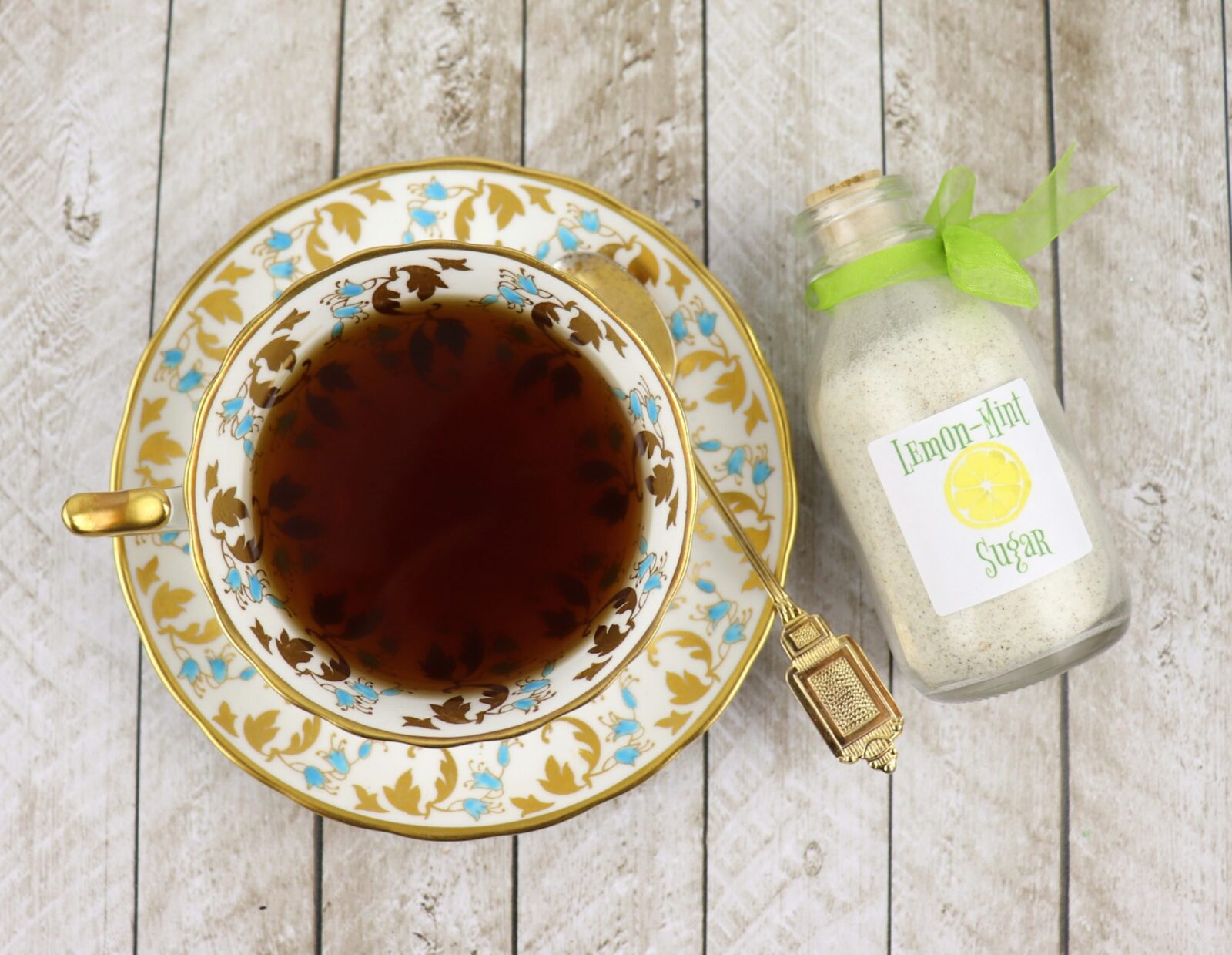 Flavored Sugar Recipes with Free Printable Labels